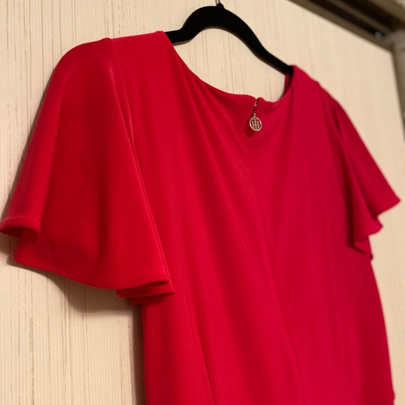 Tommy Hilfiger Pink Cap Sleeve Dress - Picture 6 of 9